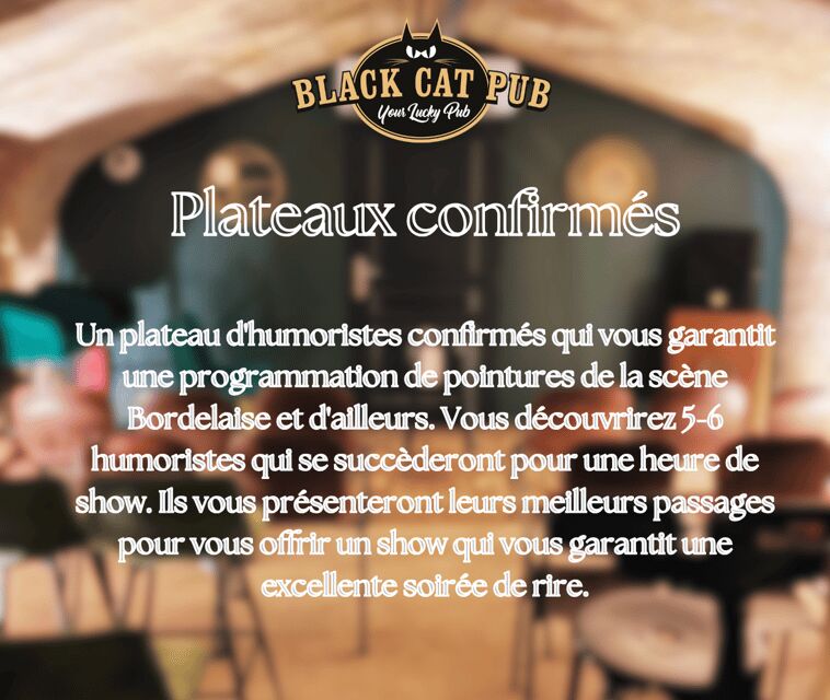 Black Cat Comedy Club - Key things to know before you go