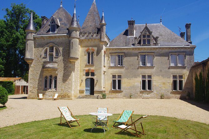 Bordeaux Full day Medoc and St Emilion 3 chateaux with Lunch - Margaux stop: an 1855-classified château tasting first