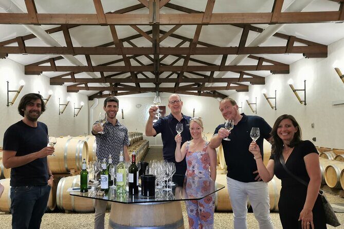 Bordeaux Full Day Wine Tour - 3 Wineries & Gourmet Picnic Lunch - Pessac-Léognan transfer and the first real tasting setup