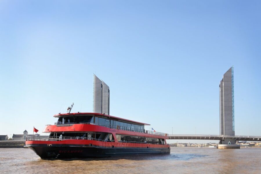 Bordeaux: Lunch Cruise - Cruise route on the River Garonne: what you’ll actually see