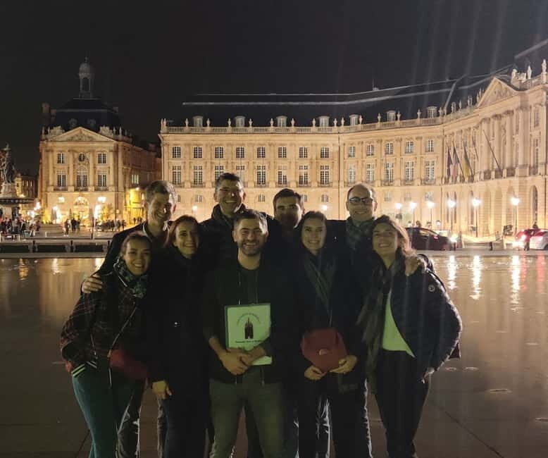 Bordeaux Night Walk ending with Wine and cheese Tasting - The Water Mirror: Photos, Atmosphere, and the Story Behind It