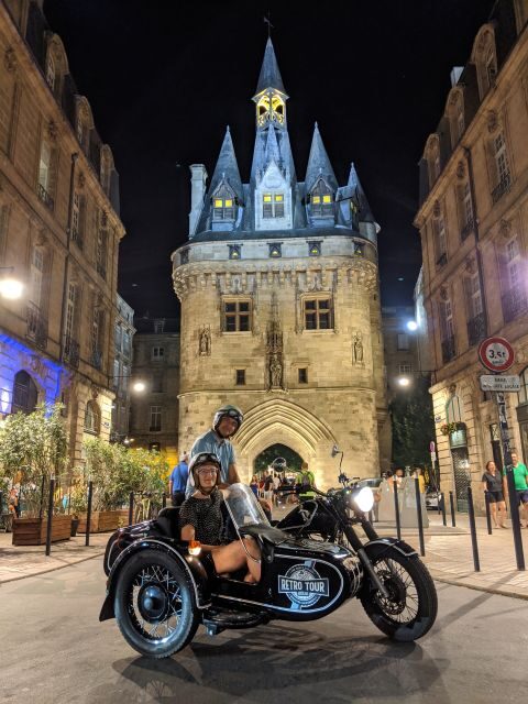Bordeaux: Nighttime Sidecar Tour with Wine Tasting - The Vintage Sidecar Setup: Comfort, Safety, and Seat Swapping