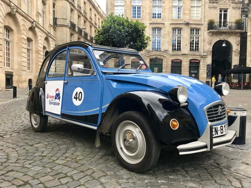 Bordeaux: Private Tour in a Citroën 2CV - The wine tasting at a prestigious chateau (during the 3-hour tour)