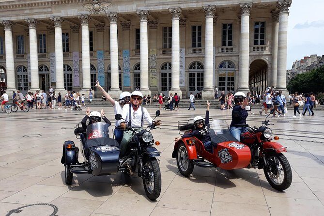 Bordeaux Sightseeing Private Sidecar Guided Tour - Stop 1: Place de la Bourse and the Water Mirror