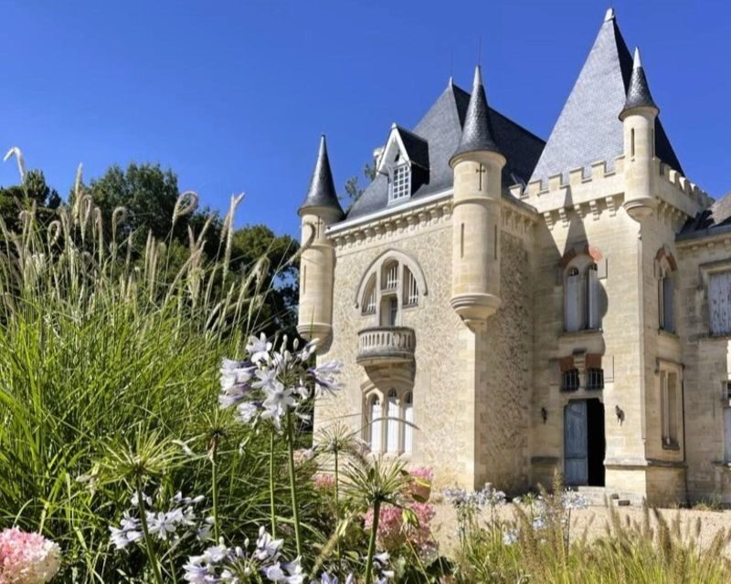 Bordeaux: St-Emilion Vineyards e-Bike Tour with Wine & Lunch - Second Chateau and the Wine Tasting: From Vine to Bottle
