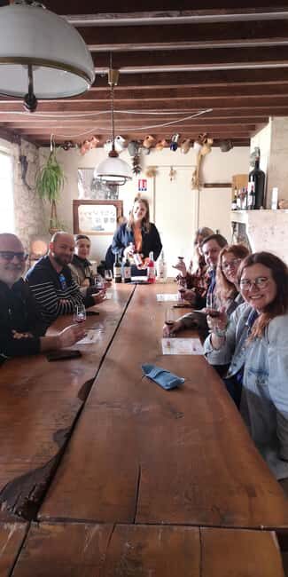 Bordeaux wine tour: 2 wineries & wine tastings (red & white) - Pessac-Léognan stop: organic wines, vat room, and barrel cellar