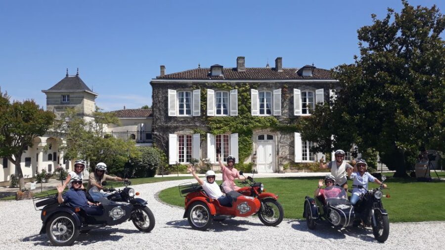 From Bordeaux: Médoc Vineyard and Chateau Tour by Sidecar - Chateaux and tasting time: what the 1-hour winery visit really does