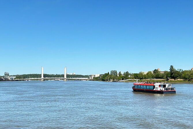 Guided cruise Bordeaux UNESCO - Common hiccups: audio clarity and how much English you’ll catch