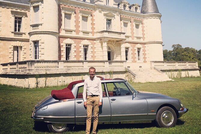 Médoc luxury wine tour aboard a Citroën DS Limousine Convertible - Half-day vs full-day: what changes and where the big names appear