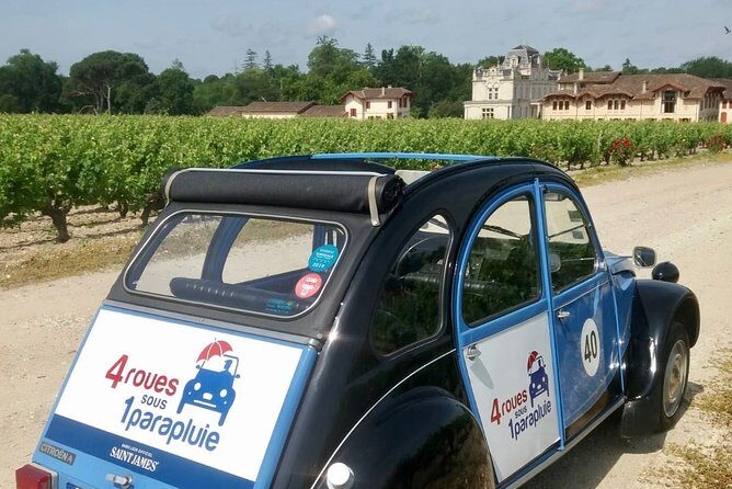 Private Médoc 4.5 hours Wine Tour in a Citroën 2CV from Bordeaux - Margaux-Cantenac village: the part that makes the wine geography click