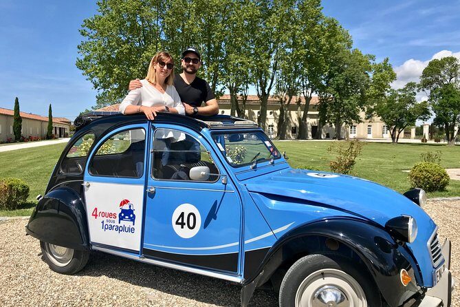 Private Médoc 4.5 hours Wine Tour in a Citroën 2CV from Bordeaux - Bordeaux pickup and how the chauffeur-guide shapes the day