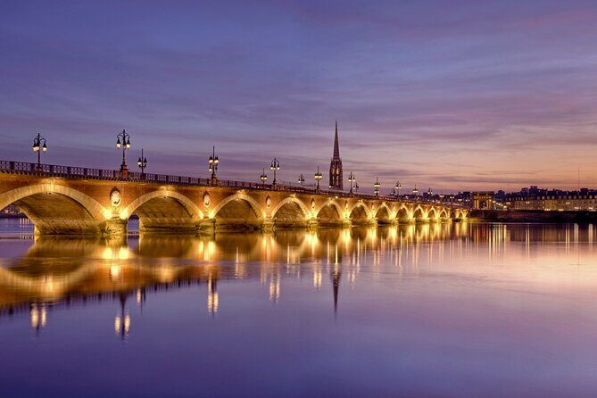 Private tour of Bordeaux at night in a sidecar - The wine tasting stop: outdoors, included, and easy to enjoy