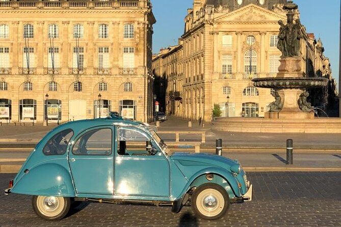 Private tour of Bordeaux Unesco in Citroën 2cv - Why a private Citroën 2CV UNESCO tour fits Bordeaux so well