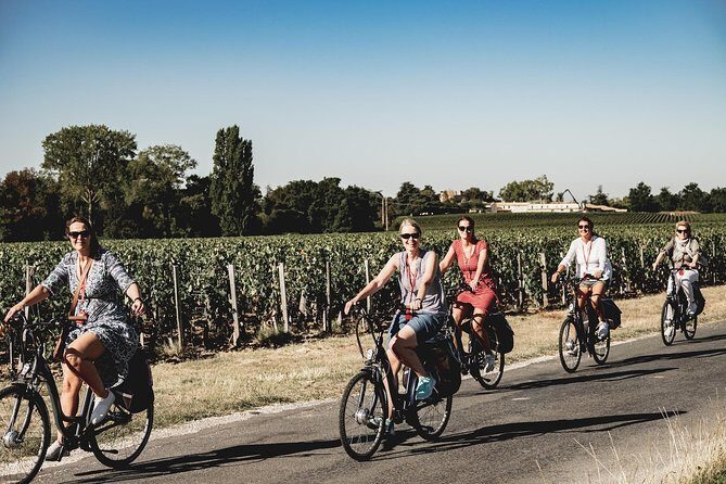 Saint-Emilion Electric Bike Day Tour with Wine Tastings & Lunch - Chateau Ambe Tour Pourret: your first tasting and the picnic-lunch moment