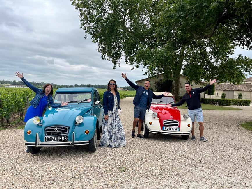 Saint-Émilion & Pomerol : Full day private tour classic car - Lunch, Picnic, and Breaks: Food That Fits the Wine Flow