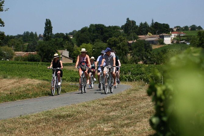 Saint-Emilion Small-Group Electric Bike Wine Tour Tastings & Lunch from Bordeaux - Passing Cheval Blanc and Pétrus: the famous-nearby moment