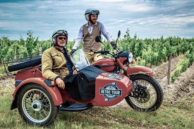 The Médoc in a sidecar, magic! - Bordeaux to the Vineyards: The Transition That Makes the Tour Feel Long Enough